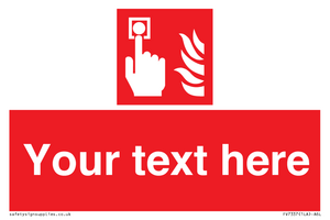 Custom Fire Alarm call point